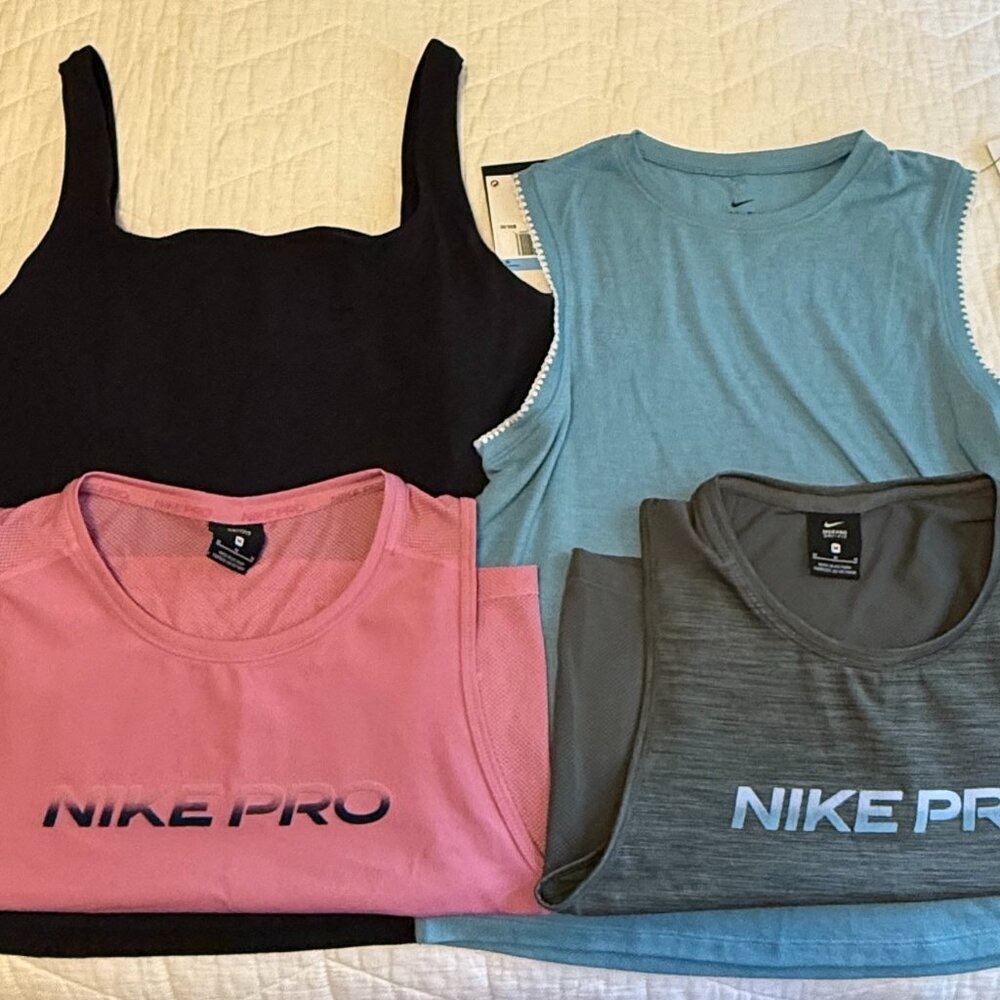 3 Nike tank tops